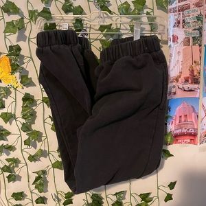 dark gray rosa sweats